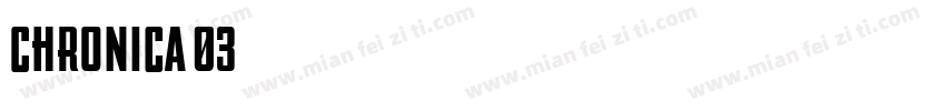 Chronica 03字体转换